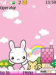 Download mobile theme Little rabiT