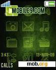 Download mobile theme Green cybershot
