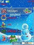 Download mobile theme snowman