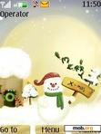 Download mobile theme snowman