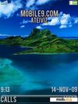Download mobile theme Exotic Island