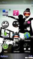 Download mobile theme Smiley Basketball