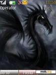 Download mobile theme black dragon