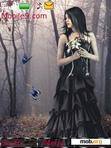 Download mobile theme gothic girl