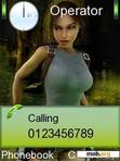 Download mobile theme lara croft