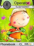 Download mobile theme Cute