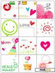 Download mobile theme animated happy love