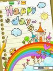 Download mobile theme ANIMATED HAPPY DAY