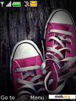 Download mobile theme pink converse