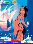 Download mobile theme Lilo And Stitch