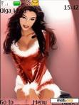 Download mobile theme SexySanta animated