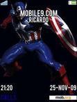 Download mobile theme captain america