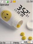 Download mobile theme Smiley Clock