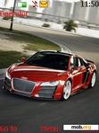 Download mobile theme Audi R8 Red