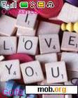 Download mobile theme i love you