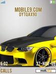 Download mobile theme Yellow BMW