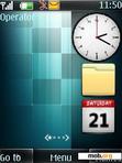 Download mobile theme Vista Clock