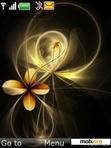 Download mobile theme yellow flower