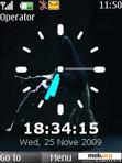 Download mobile theme dance clock