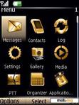 Download mobile theme Gold Watch