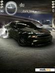 Download mobile theme Black mustang