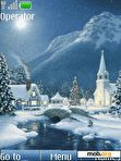 Download mobile theme Winter river