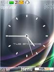 Download mobile theme Iphone color clock