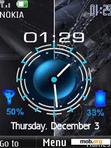 Download mobile theme Clock Date Indicator