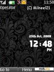 Download mobile theme Abstract Clock