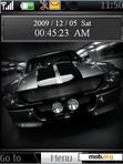 Download mobile theme Black Mustang