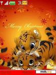 Download mobile theme Tigers (animated)