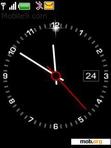 Download mobile theme Animated clock