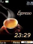 Download mobile theme Coffee Clock