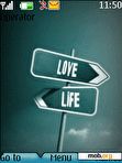 Download mobile theme Love Life