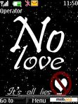 Download mobile theme NO LOVE