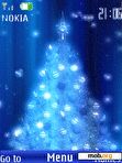 Download mobile theme Blue Tree, SWF anim