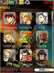 Download mobile theme Street fighter