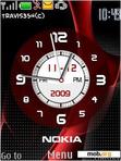 Download mobile theme Red Analog Nokia