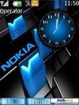 Download mobile theme nokia clock