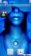 Download mobile theme Blue_Girl