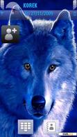 Download mobile theme Blue_Wolf