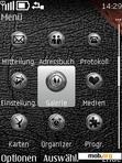 Download mobile theme SilverBlack Lether 6700 c