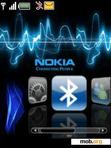 Download mobile theme blue nokia