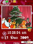 Download mobile theme clock New Year2 animated