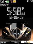 Download mobile theme Peugeot_Clock