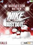 Скачать тему Xmas nike