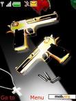 Download mobile theme Guns Gold