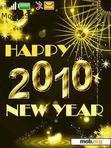 Download mobile theme Happy New Year 2010