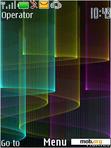 Download mobile theme Neon Lines