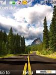 Download mobile theme Forest Road